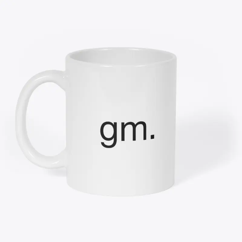 gm Coffee Mug